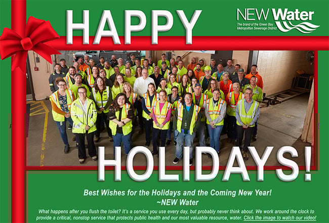 Happy Holidays from NEW Water