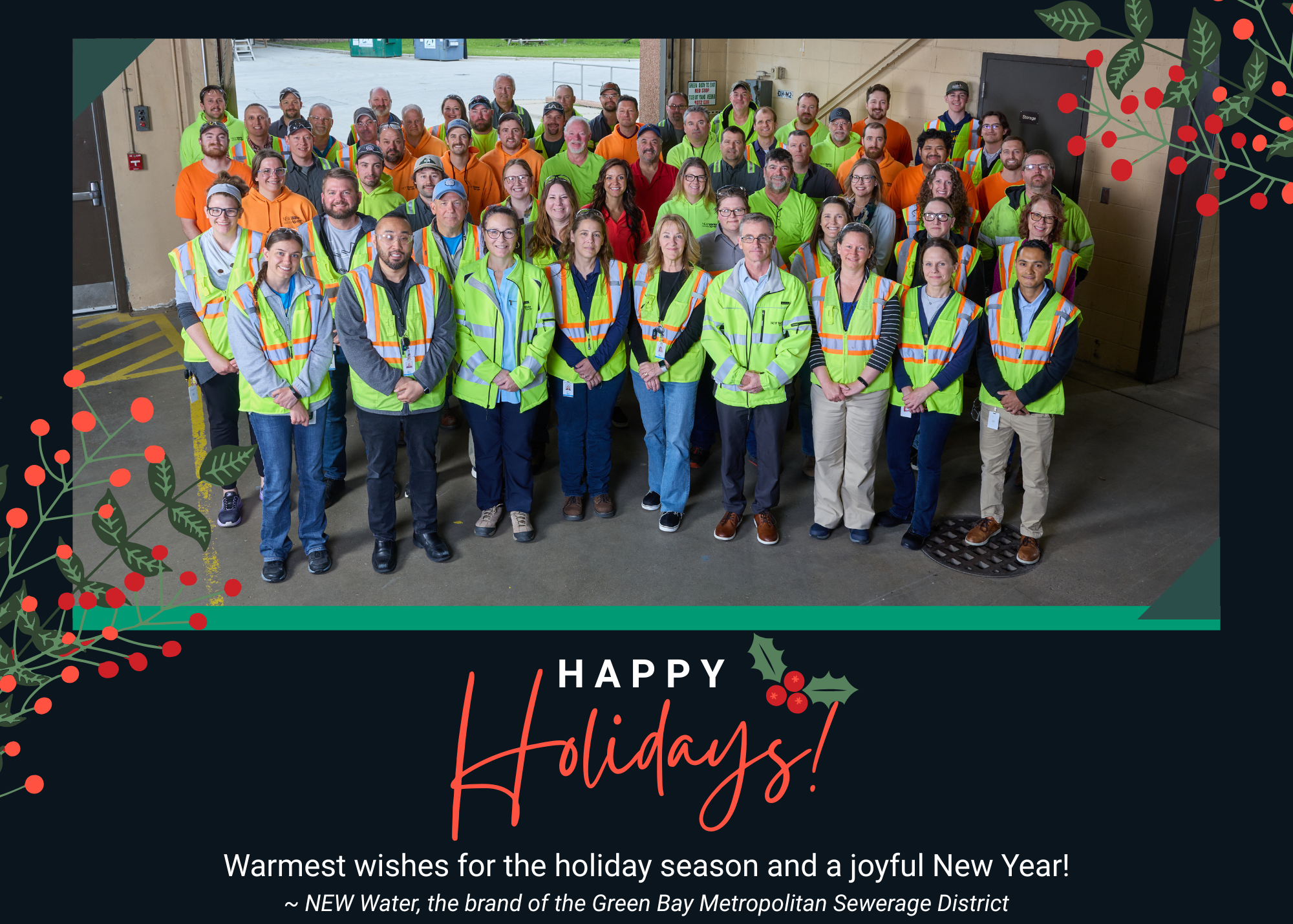 Happy Holidays from NEW Water! 