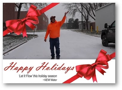 Happy Holidays Let It Flow 2019