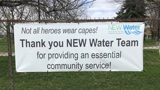 Not All Heroes Wear Capes Thank you Banner