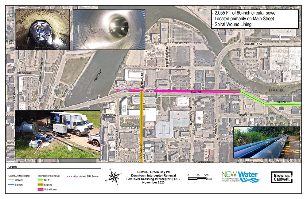 Fox River Crossing Interceptor Map