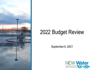 2022 NEW Water Update Meeting 9-8-2021