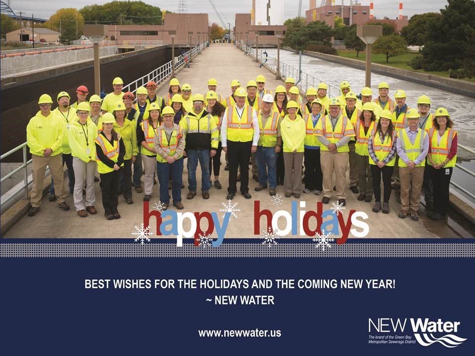 Happy Holidays from NEW Water 