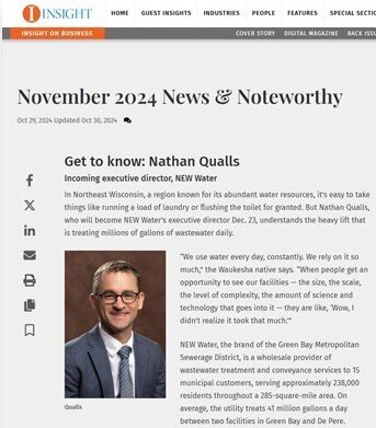 Screengrab of the Insight on Business article