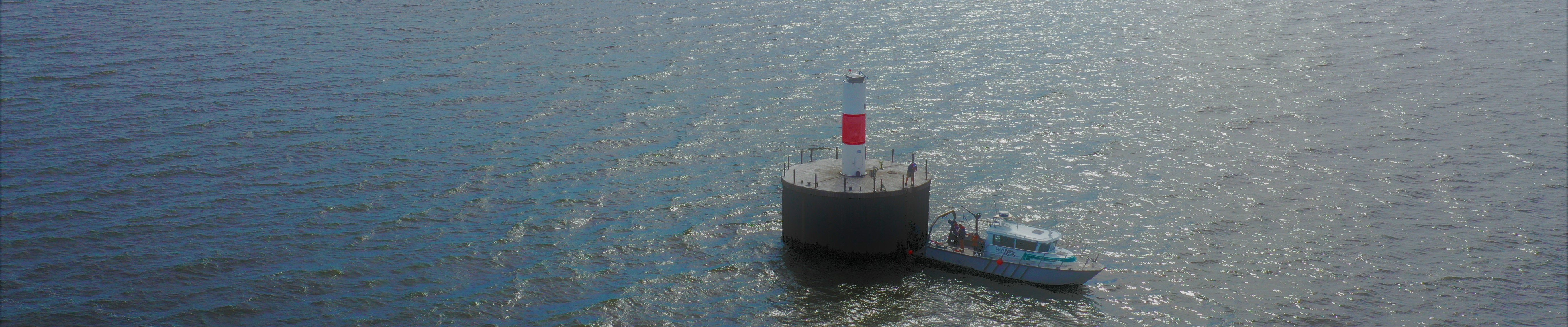 Bay Guardian out in the waters