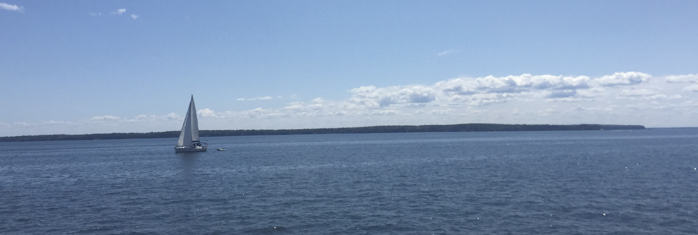 sail boat on water